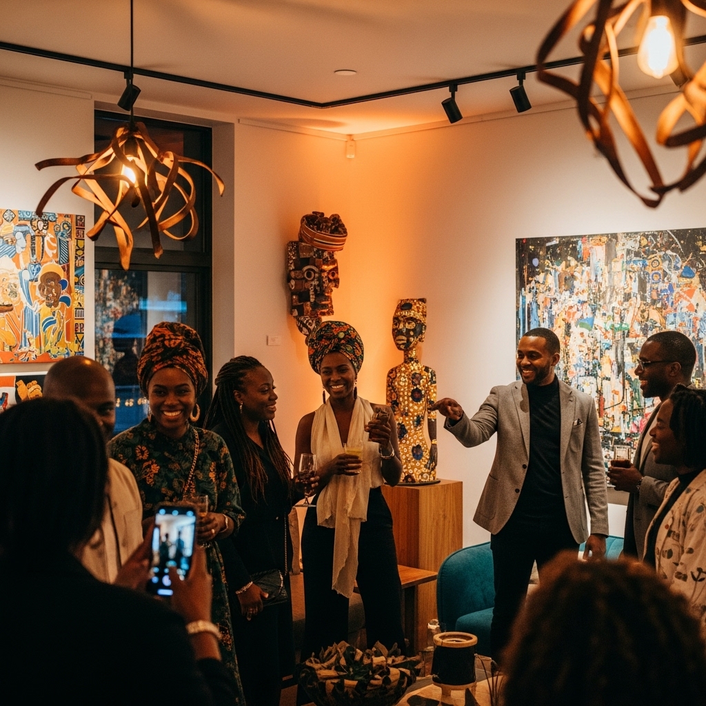 Group enjoying the experience